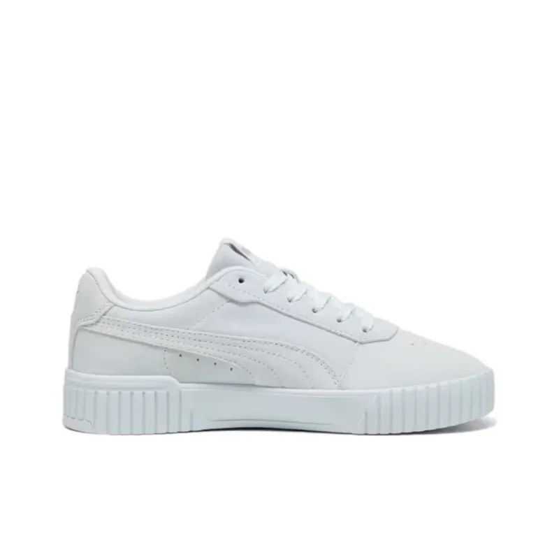 PUMA Carina Non-slip Lightweight Low-Top Skateboard Shoes Unisex White-1