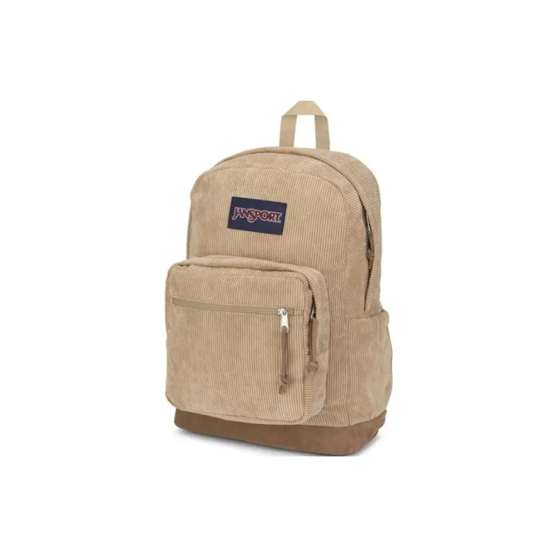 JanSport Corduroy Backpack Unisex Curry-5