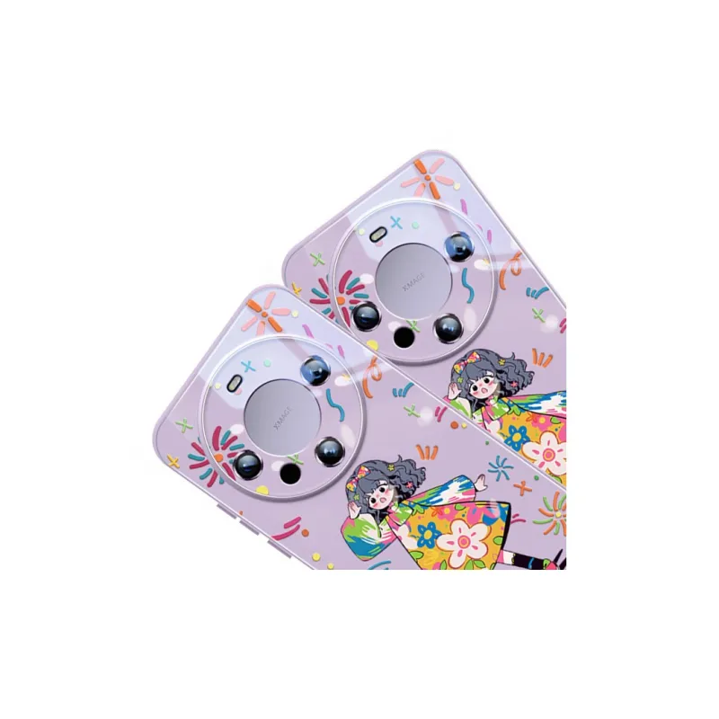 Sen Dog Glass Material Sense Of Premium Phone Cases Applicable To Huawei Mate60Pro/50/40-20