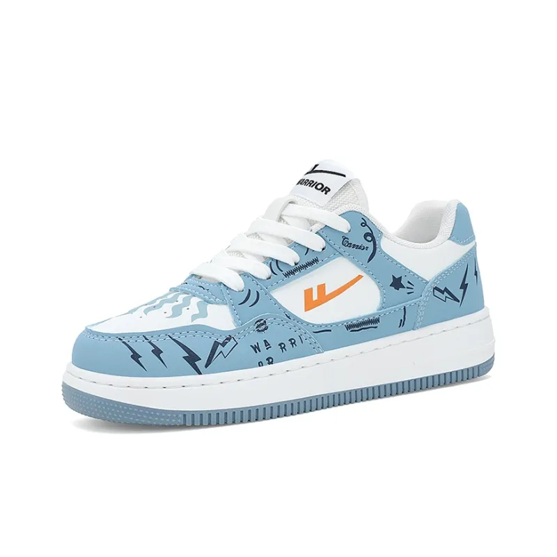 Warrior Air Force 1 Puffy Shoes Low-Top Skateboard Shoes Unisex-9