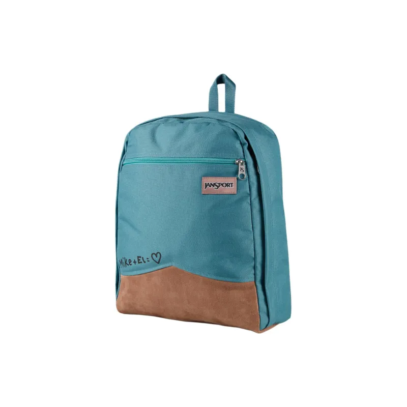 JanSport Netflix STRANGER THINGS Stranger Things Collaboration Polyester Backpack Unisex Blue & Brown-2