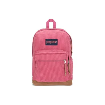 JanSport Corduroy Backpack Unisex Pink