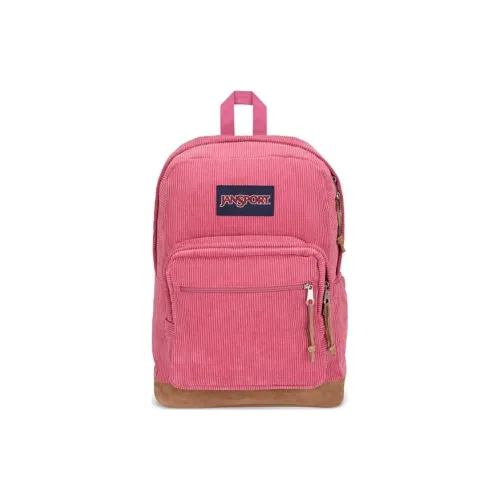 JanSport Corduroy Backpack Unisex Pink