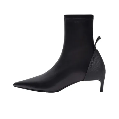 Courrèges Scuba 45mm Leather Boots