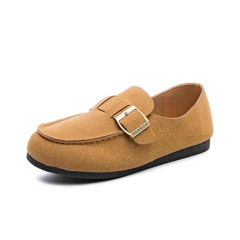 Warrior Women's Casual Shoes Low Heel Women's Brown-2