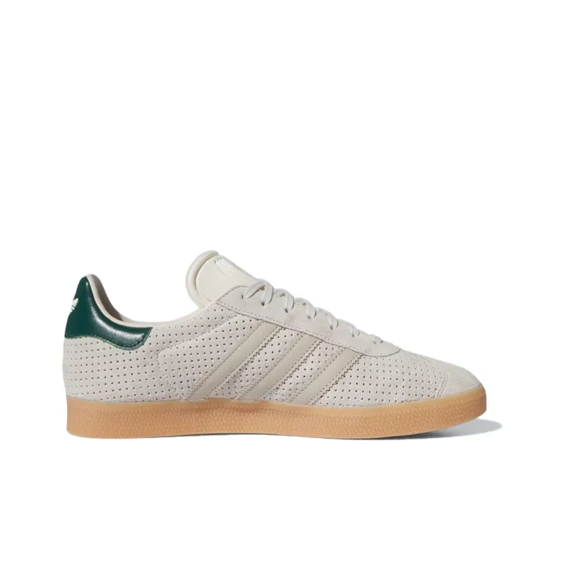 Adidas Gazelle Aluminium Wonder Beige Collegiate Green-1