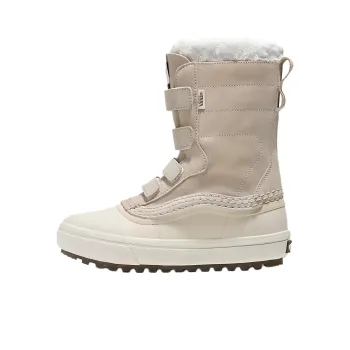 Vans Mte Abrasion Resistant Slip Resistant Knee High Snow Boots Unisex Beige
