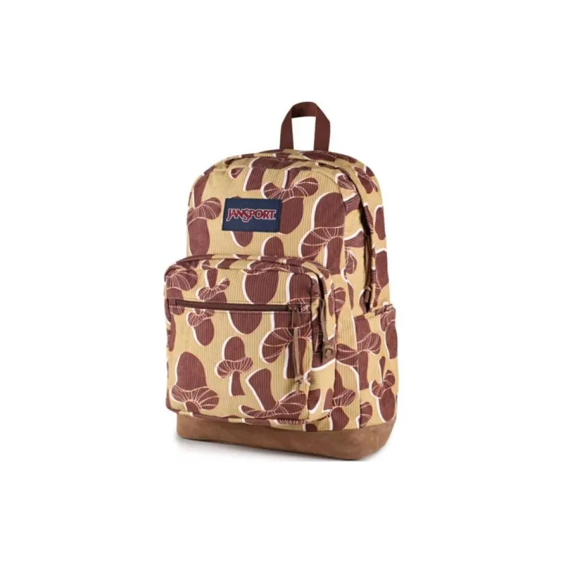 JanSport Corduroy Backpack Unisex Brown-6