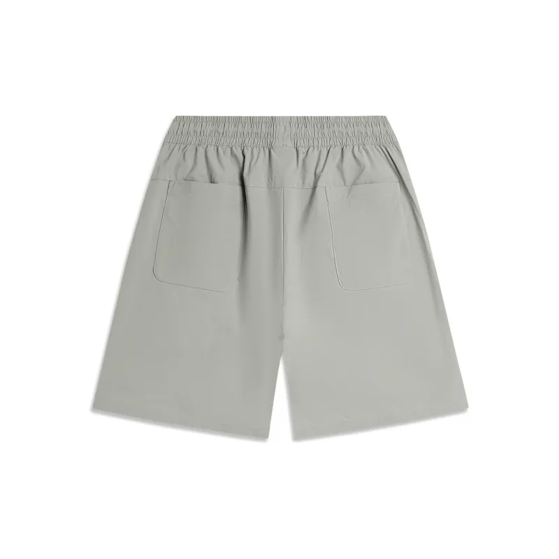 LiNing Sports Life Collection Casual Shorts Men's Moon Plate Gray-1