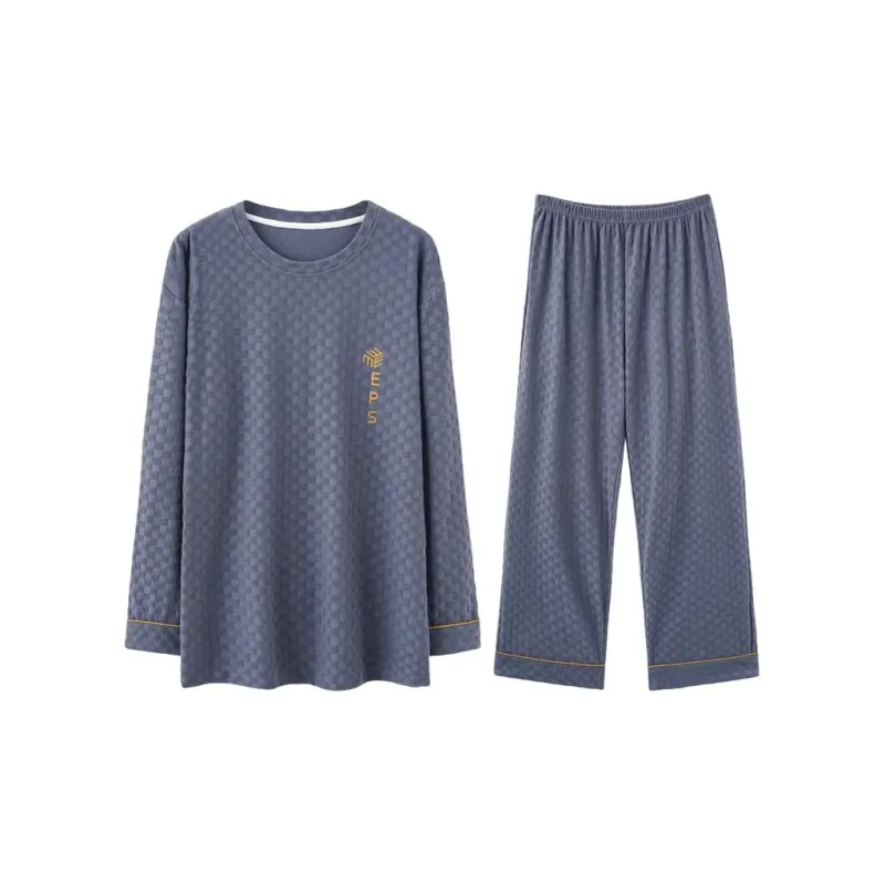 MIIOW Pajama Set Men's Medium Gray-0