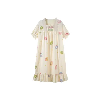 Ta Yan Nightgown Women's Apricot