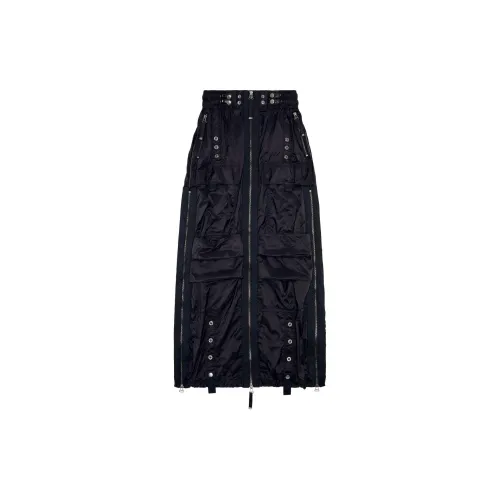 DIESEL Casual Long Skirts Women's Black