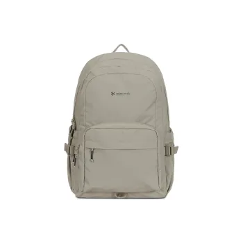 Snow Peak Nylon Backpack Unisex Khaki Gray
