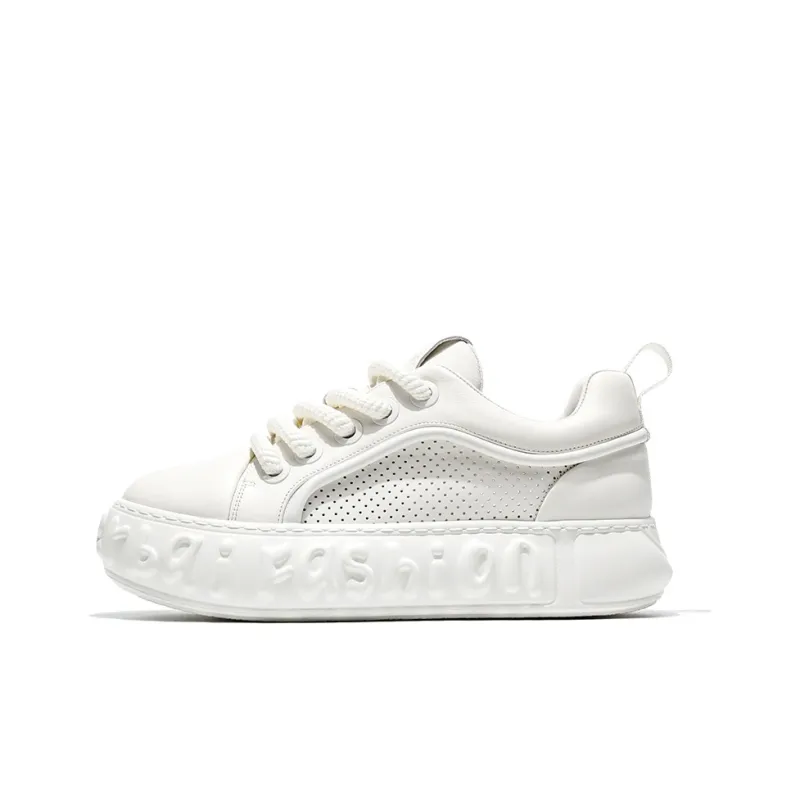 MOERBAI Breathable Height Increasing Low-Top Casual Shoes Unisex-0