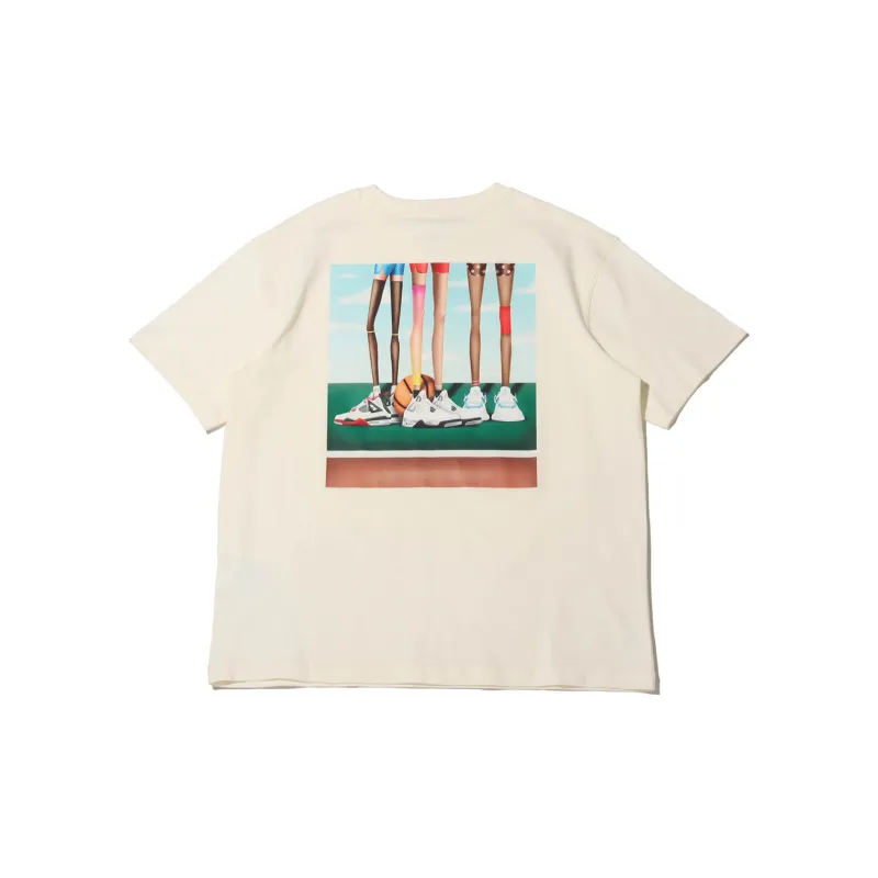 JORDAN AIRTIST Series T Shirts Unisex Apricot-1