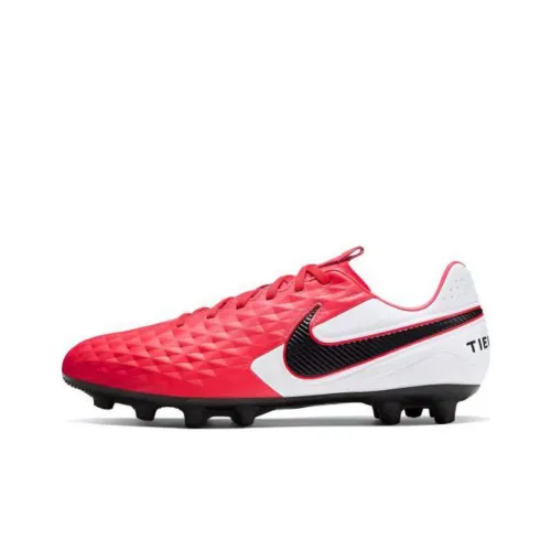 Nike Tiempo Legend 8 Soccer Shoes Men Low-Top Black/Red/White