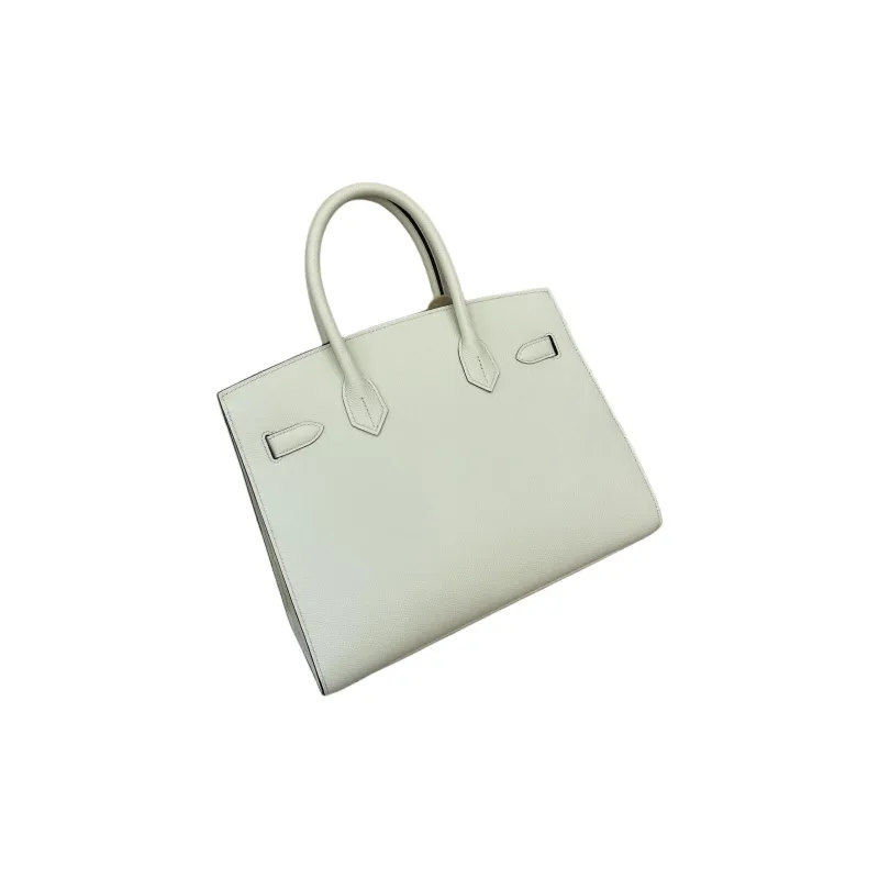 HERMES Birkin Epsom Leather Birkin Bag Handbags Women's 0S Bubble Green-1