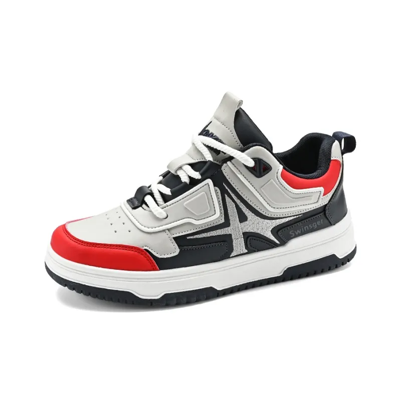 Swinsger Non-slip Lightweight Low-Top Skateboard Shoes Unisex-4