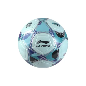 LiNing Size 5 Soccer TPU Seamless Thermal bonding Kids' Blue Green
