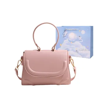 Duoluplo Doron Paul PU Solid Color Versatile Crossbody Bag