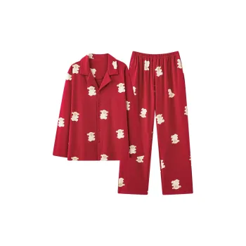 MIIOW Pajama Set Men's Red Sheep