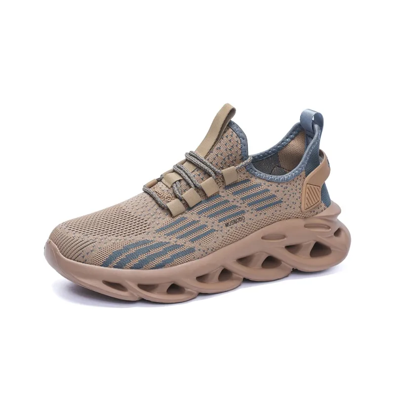 MUSNODO Shock Absorbing, Non Slip, Wear Resistant, Breathable And Lightweight Low Top Running Shoes Men's-6