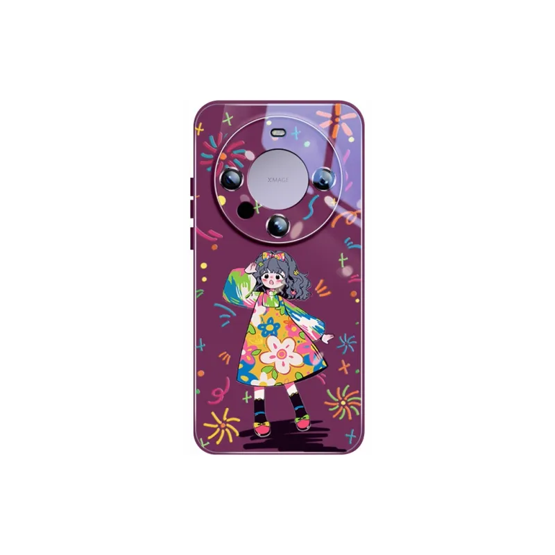 Sen Dog Glass Material Sense Of Premium Phone Cases Applicable To Huawei Mate60Pro/50/40-9