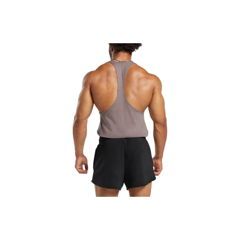 GYMSHARK LEGACY STRINGER Tank Tops Men's Washed Purple Red-1