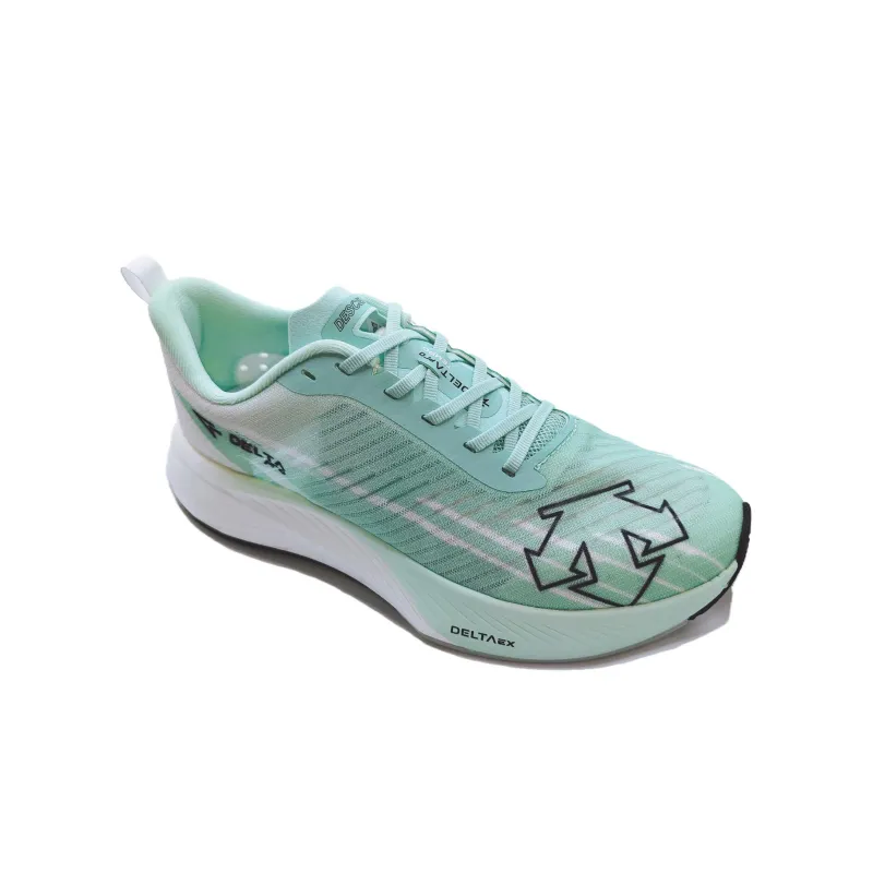 DESCENTE DELTA Cushioned Slip-Resistant Rebound Low-Top Running Shoes Unisex Mint-2