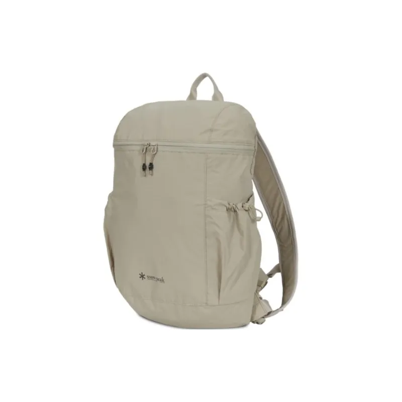 Snow Peak Nylon Backpack Regular Unisex Beige-1