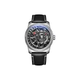 White Case Threaded Dial Black Printer Ribbons