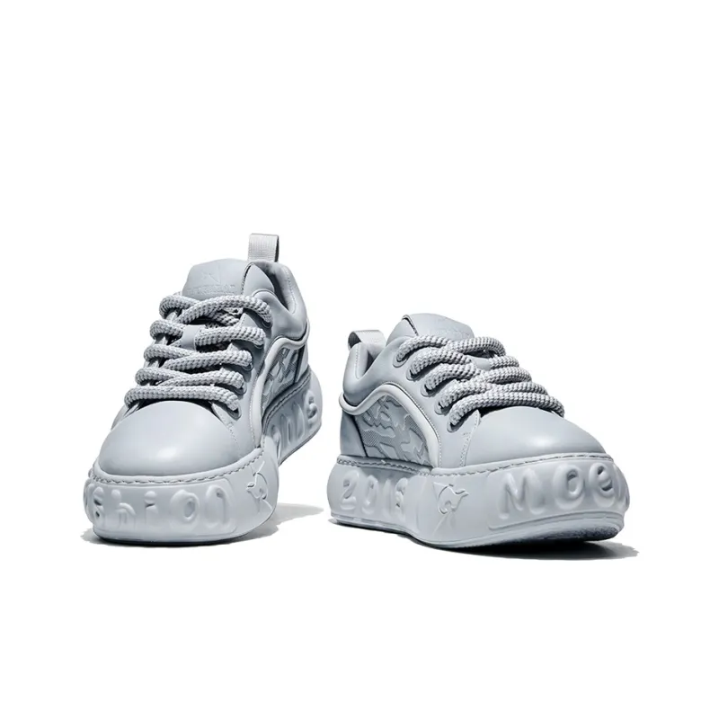 MOERBAI Breathable Lightweight Height Increasing Low-Top Casual Shoes Men's-8