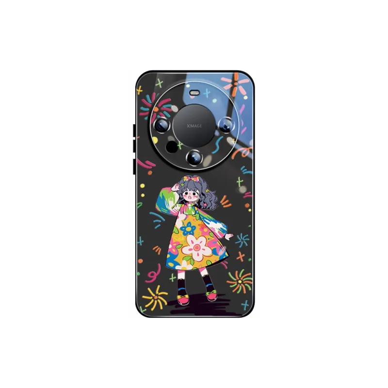 Sen Dog Glass Material Sense Of Premium Phone Cases Applicable To Huawei Mate60Pro/50/40-15