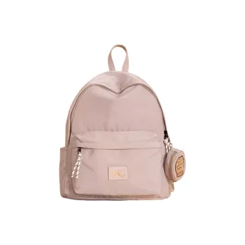 Villelon Polyester Backpack Regular Unisex Light Apricot