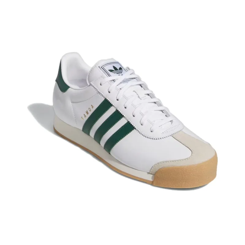 Adidas Samoa Cloud White Collegiate Green Gold Metallic-2