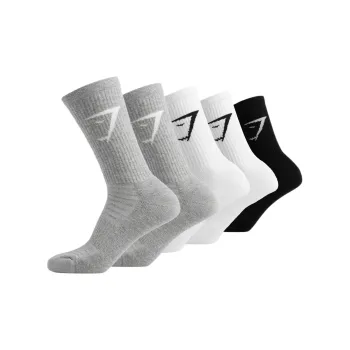 GYMSHARK Mid-Calf Socks Women's 5 Pack