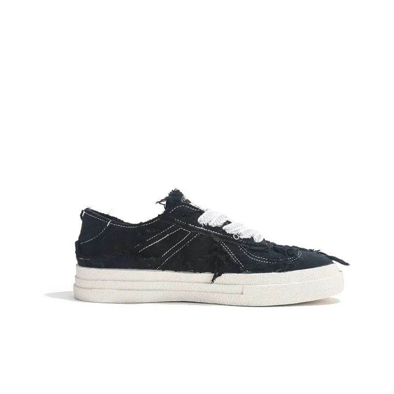 Jifffly Skateboard Shoes Unisex Low Top White-8