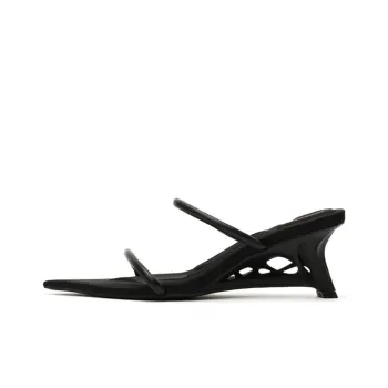 DAPHNE LAB Sugar free Series Slide Slippers Women's Black