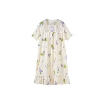 Ta Yan Nightgown Women's Apricot
