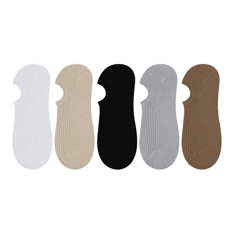 XXLLG No-Show Socks Men's 5 Pack-4