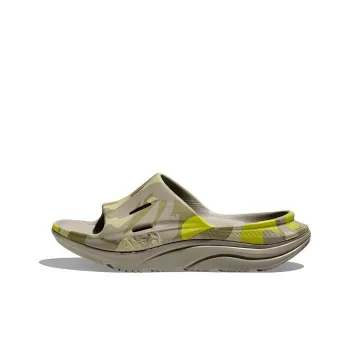 HOKA ONE ONE Cut Out Slip Resistant Odor Resistant Slide Slippers Unisex Cyan