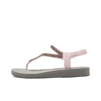Skechers CALI Abrasion-Resistant Slip-Resistant Flip Flops Women's Light Pink