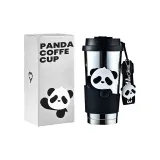 3D Effect Pandas Collection Coffee Cup-3D Effect Steel