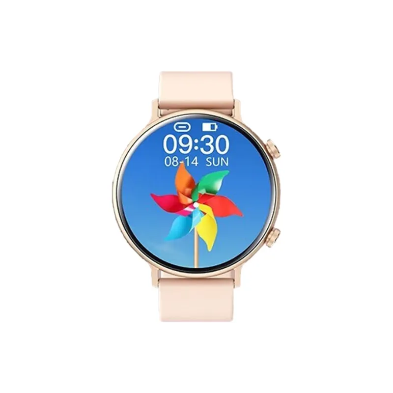 DOM Smart Movement Silicone Strap Watch Unisex Black Dial-0
