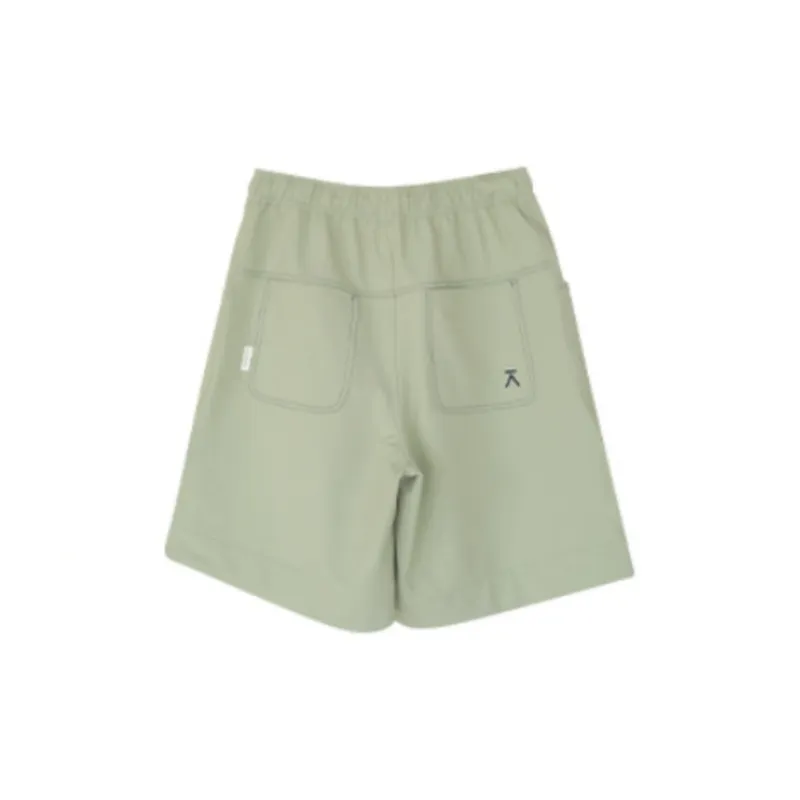 ACMEITEM Casual Shorts Unisex Pine Green-1