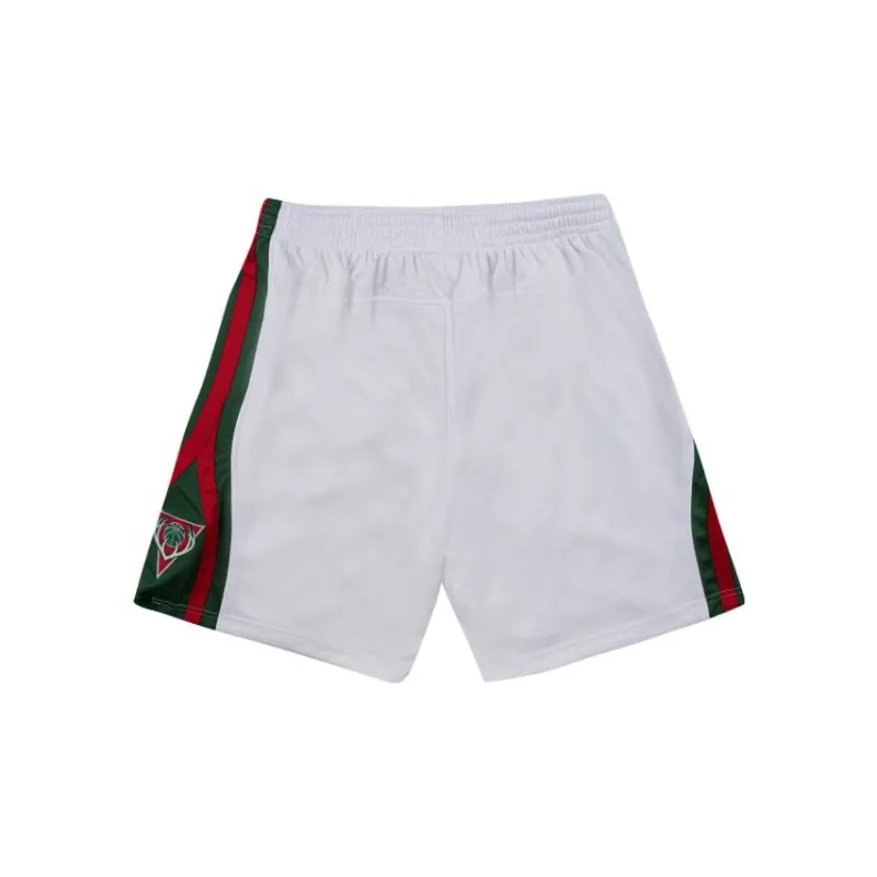 Mitchell Ness Casual Shorts Unisex White-1