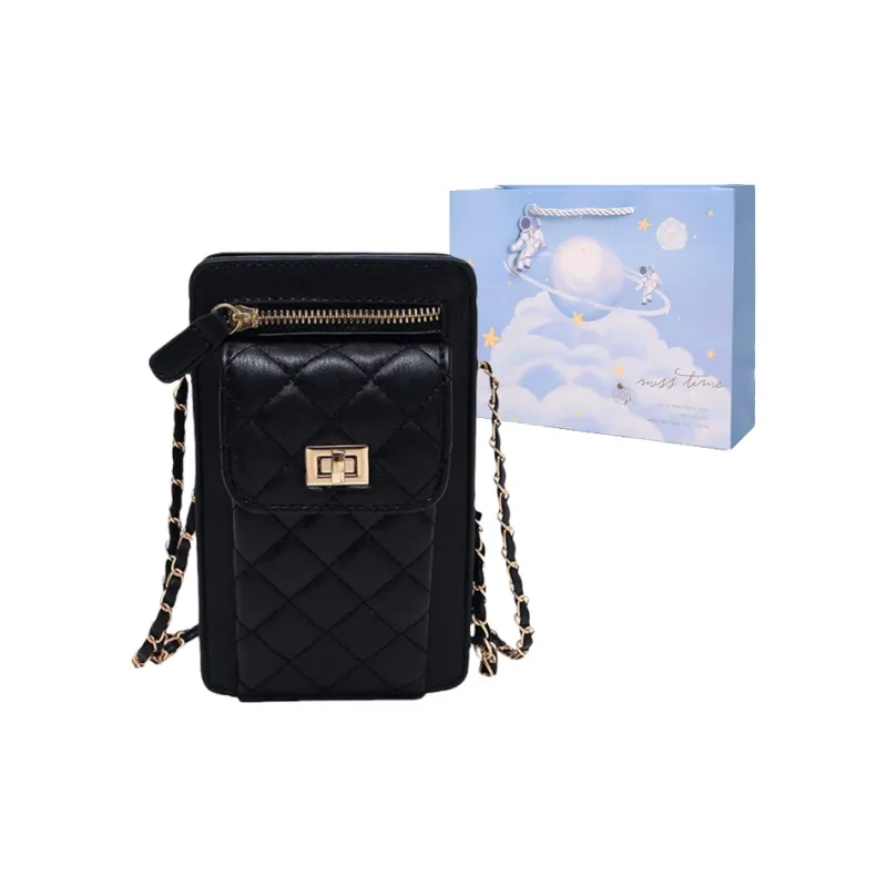 Duoluplo Doron Paul Pu Fashion Crossbody Cell Phone Pouch, Small Square Bag Trumpets Women's White/Black/Matcha Green-4