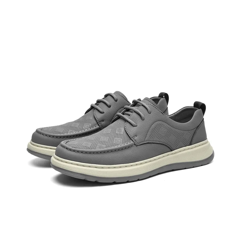 HLA Work Boots Men Low Top Gray/Khaki-1