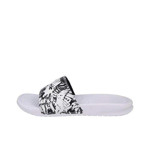 Nike Benassi JDI Slide Slippers Men White/Black