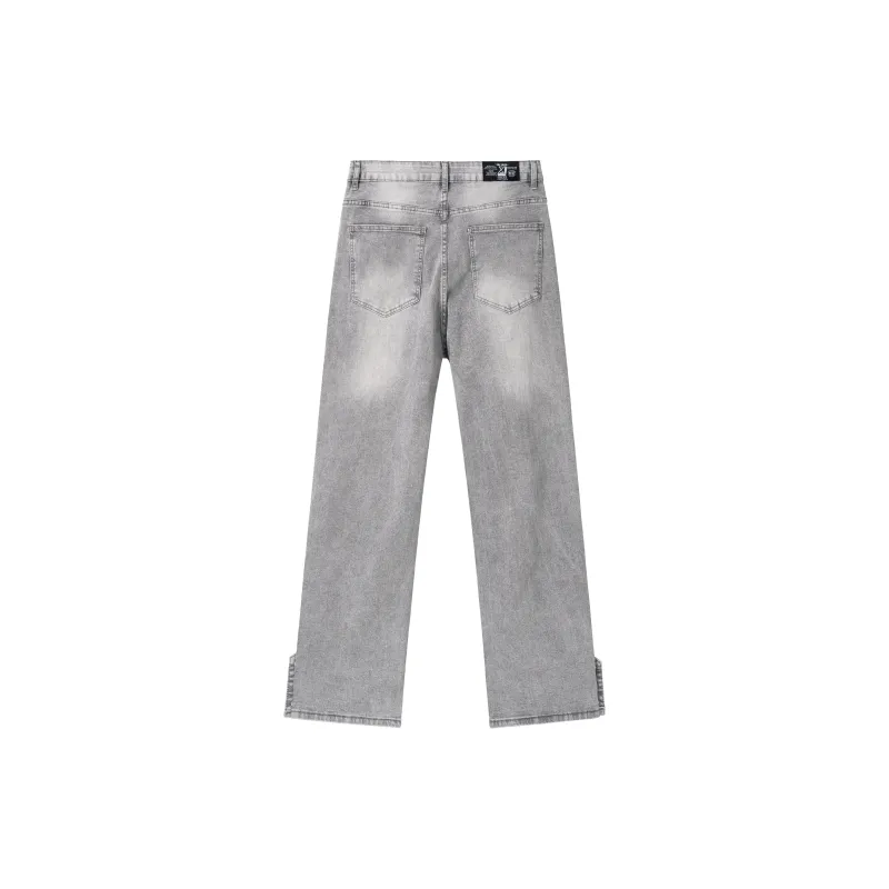 XINYINSU Jeans Unisex-11